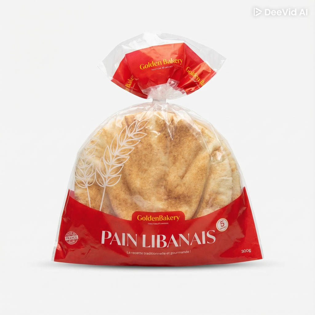 Carton 35 sachets 300g pains libanais